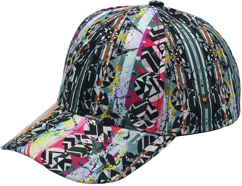 Photo 1 of VETAS Unisex Adjustable Outdoor Sport Hat Tie Dye Baseball Cap 3 PK
