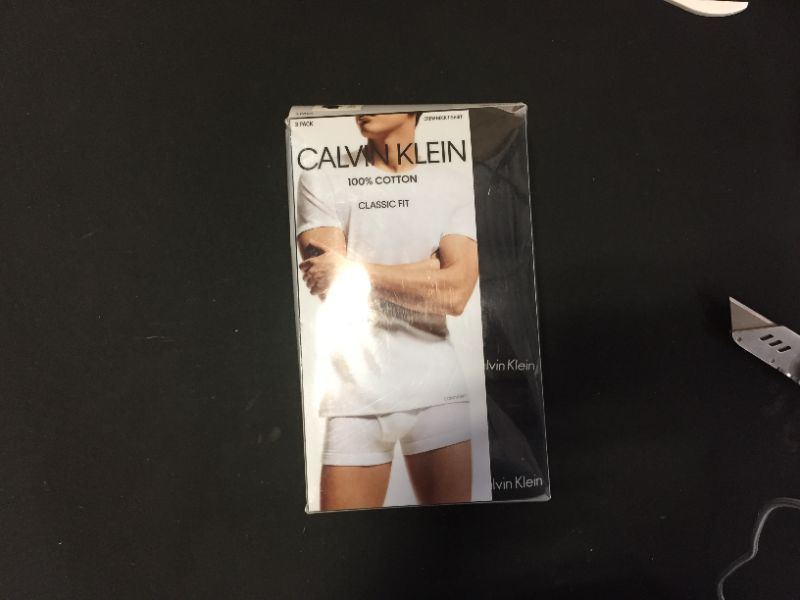 Photo 4 of Calvin Klein Cotton Classic Crew Neck T-Shirt - 3 Pack XL
