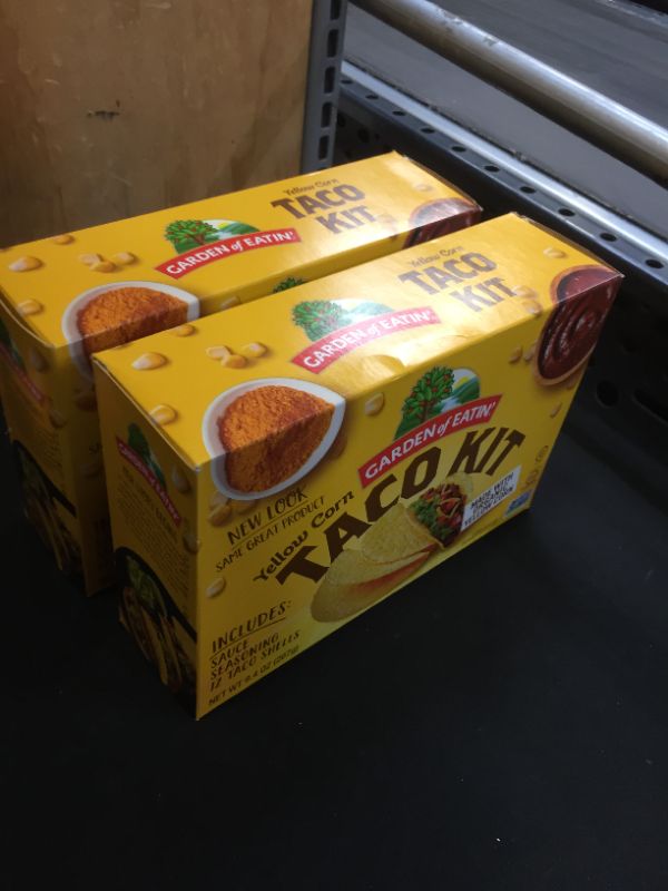 Photo 2 of Garden Of Eatin' Yellow Corn Taco Dinner Kit - Dinner Kit - Case Of 12 - 9.4 Oz, 2 BOXES EXP 10/2021