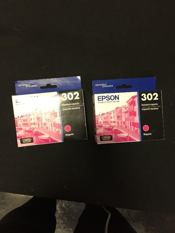 Photo 2 of EPSON Claria Premium 302 Standard Capacity Ink Cartridges Magenta
2 PACK