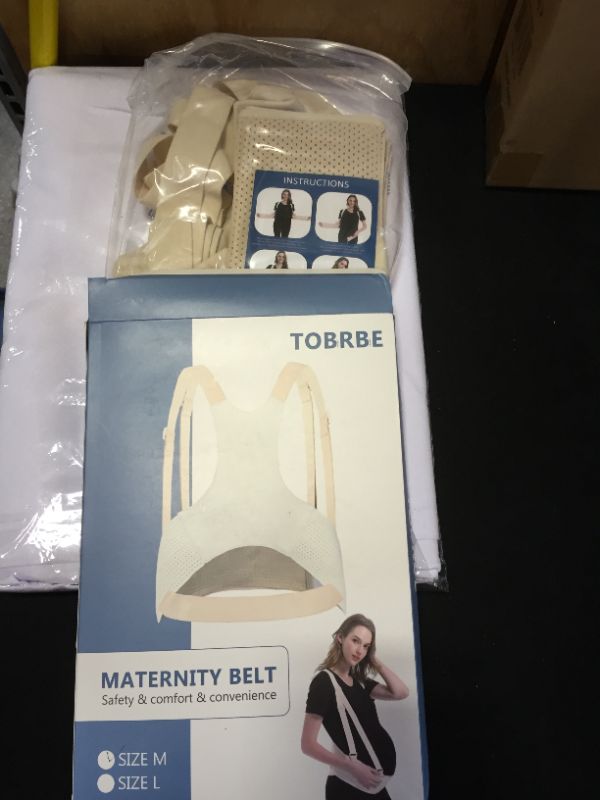 Photo 2 of [Upgrade Version]Belly Band For Pregnancy,TOBRBE Maternity Pregnancy Belly Support Band,Adjustable Maternity Pregnancy Belt

