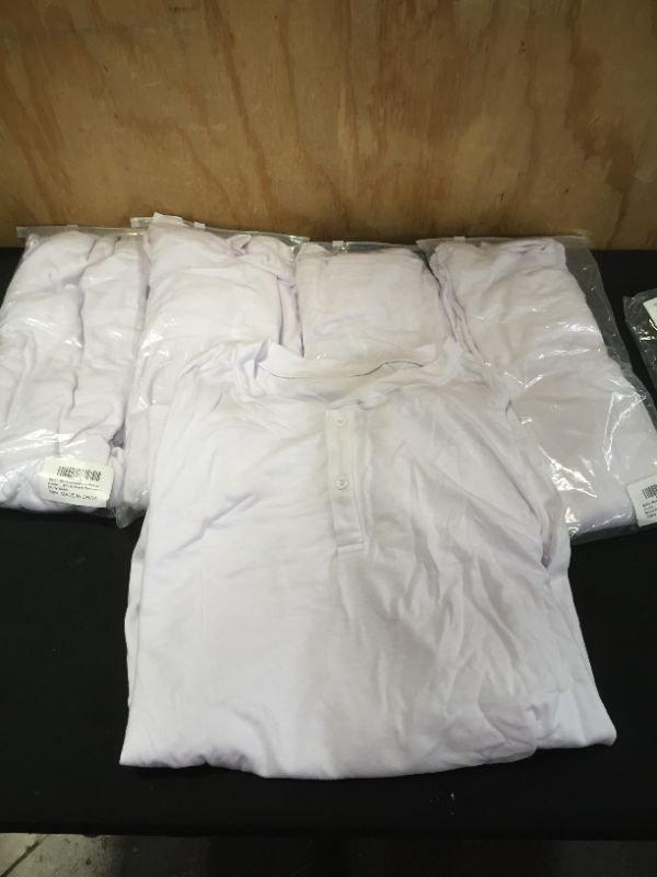 Photo 1 of 5 PACK OF XL WHITE LONG SLEEVE MENS