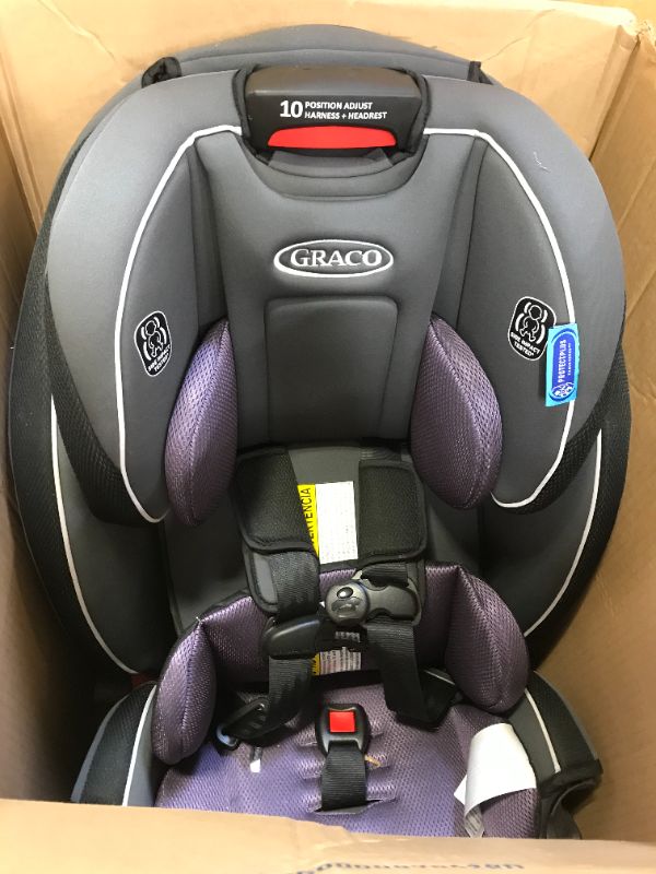 Photo 1 of Graco SlimFit 3 in 1 Car Seat, Slim & Comfy Design Saves Space in Your Back Seat, Annabelle
