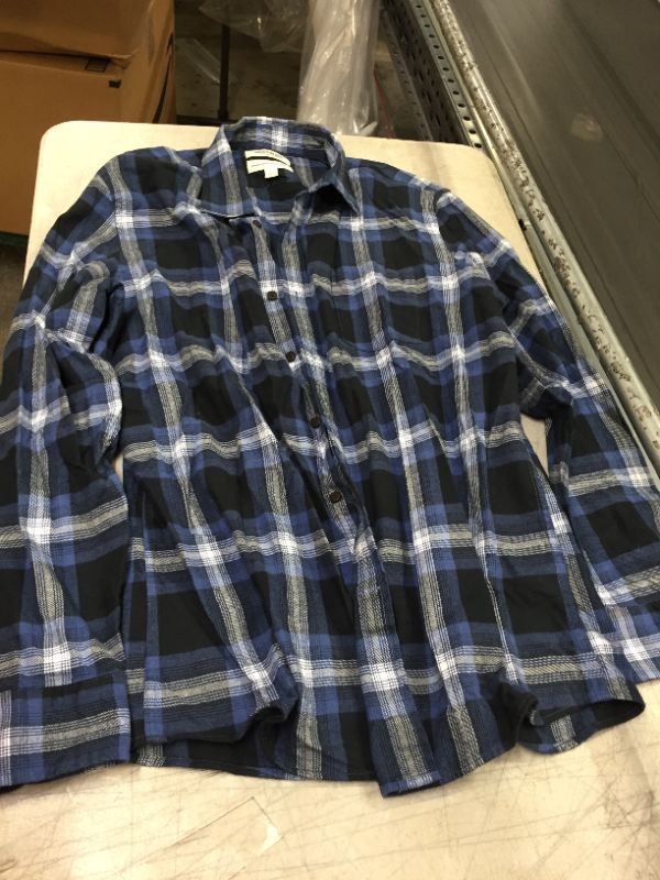 Photo 1 of Brushed Blue Flannel Sz L