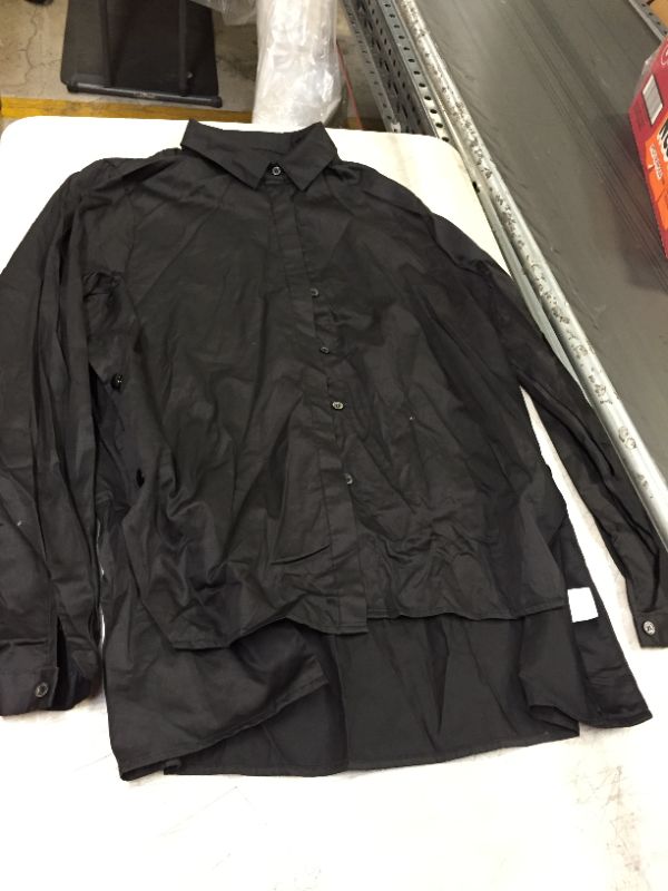 Photo 1 of Black Button Up Sz XL