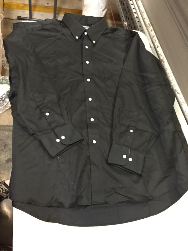 Photo 1 of Men's Black Button Up Sz XL