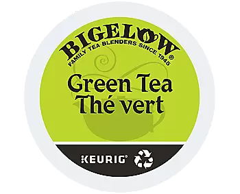 Photo 1 of Bigelow® K-Cup | Tea Green Keurig® 24 Recyclable Pods	BB 3/8/2022