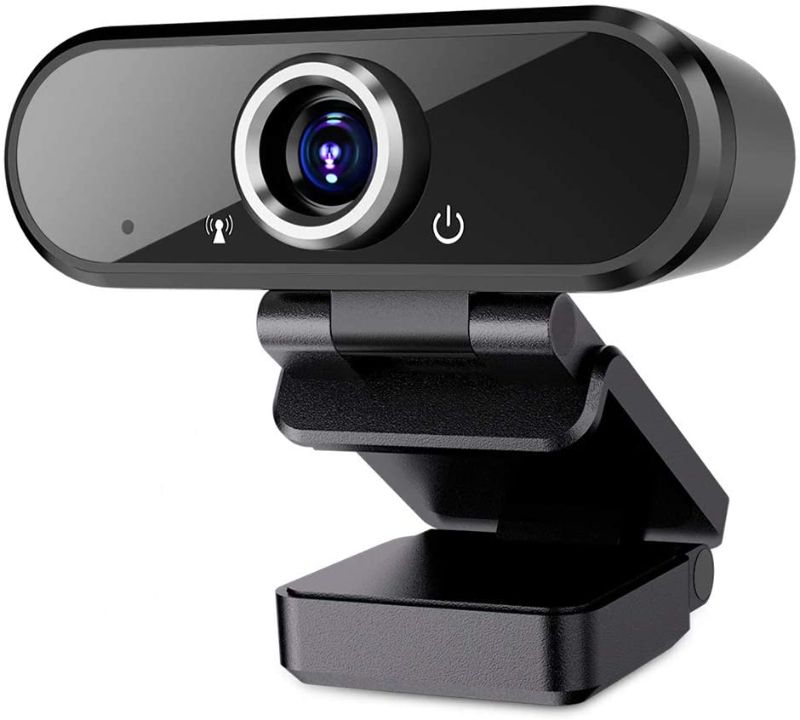 Photo 1 of Webcam with Microphone, 1080P Full HD Webcam Streaming Computer Web Camera for Video Calling Conferencing Recording, USB Webcams for PC Laptop Desktop
