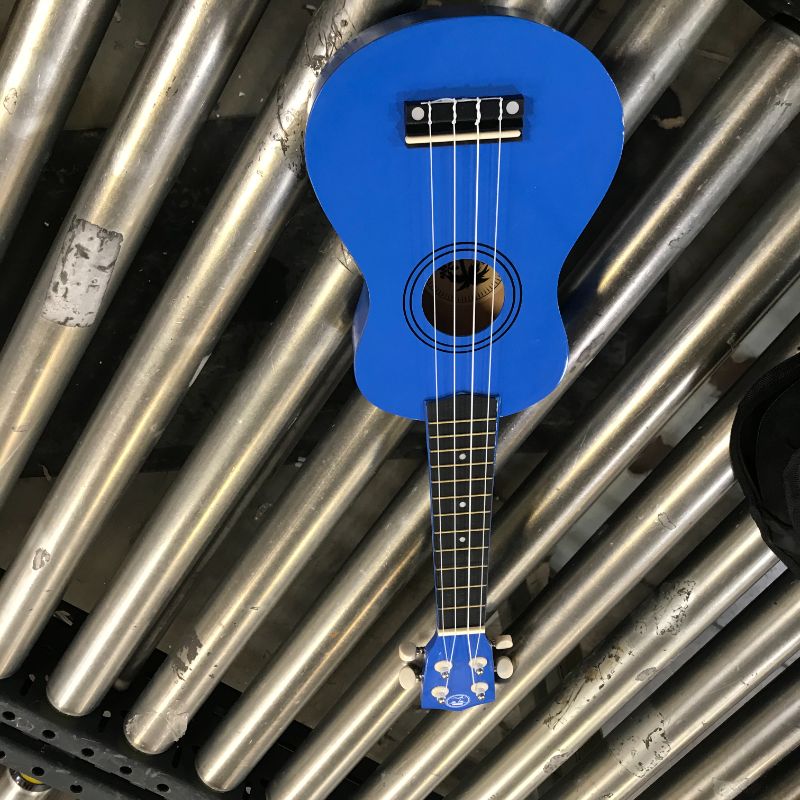 Photo 1 of 21 INCH BLUE UKULELE