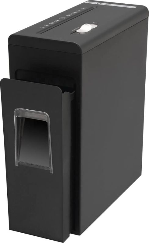 Photo 1 of Sentinel Shredders Sentinel FM60P On Guard 6 Sheet Micro-Cut Shredder, Black, 6-10 Sheets
