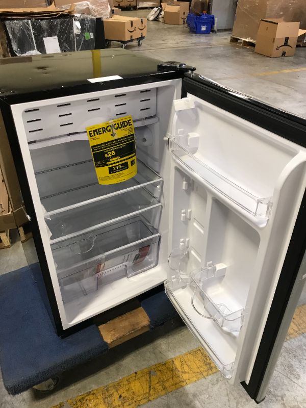 Photo 5 of Compact size Mini Fridge,3.3 cu. ft. in Stainless
