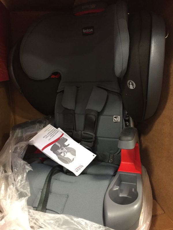 Photo 5 of britax grow with you click tight hrness booster car seat 