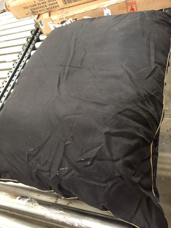 Photo 1 of 29 x 23 dog bed for medium dogs color black Super Value Dog Pet Bed Pillow by Majestic Pet
