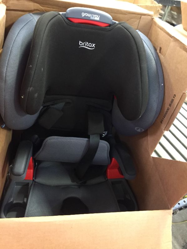 Photo 2 of Barcode for Britax Grow with You ClickTight Harness-2-Booster Car Seat, Cobblestone - SafeWash Fabric - 2 Layer Impact Protection - 5 Point Harness New Version of Frontier
