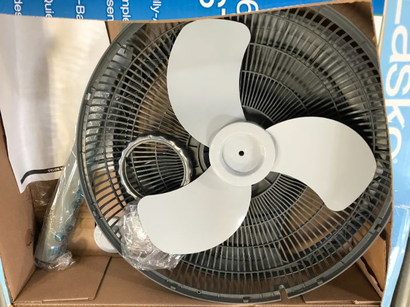 Photo 4 of Adjustable-Height 16 in. Oscillating Pedestal Fan