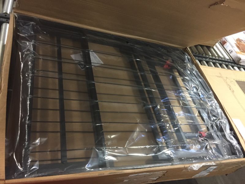 Photo 1 of AmazonBasics Foldable, 14" Metal Platform Bed Frame with Tool-Free ASSEMBLY, No Box Spring Needed - Queen