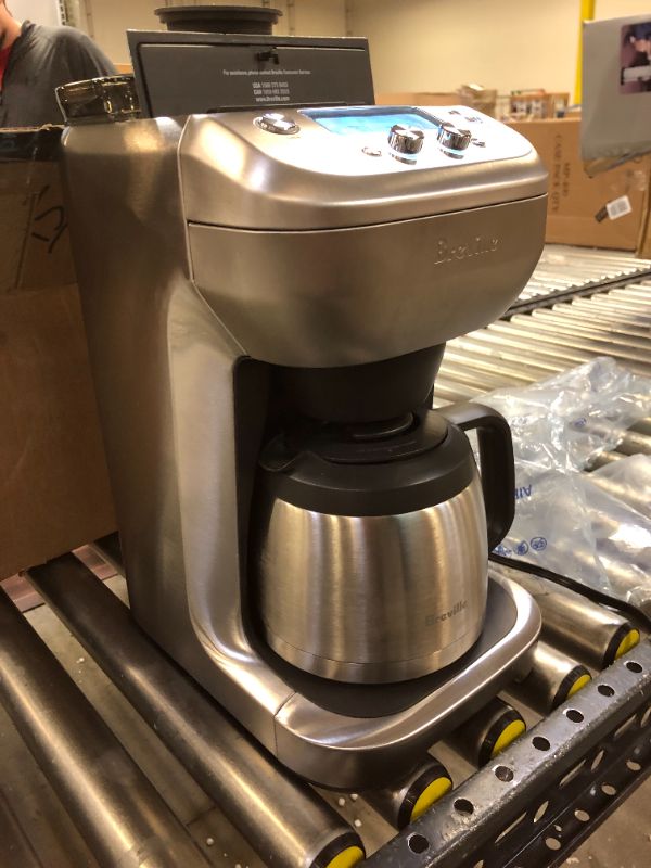 Photo 1 of Breville Grind Control Coffee Maker, Brushed Stainless Steel