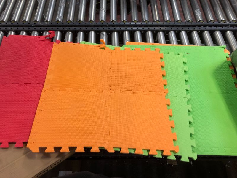 Photo 1 of 8 pack of 24x24in foam play mat squares