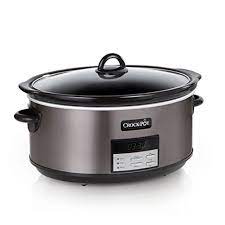 Photo 1 of Crock-Pot Digital Slow Cooker - 8 qt - Black Stainless