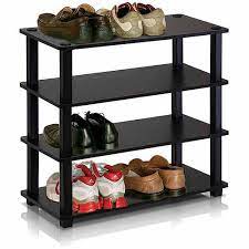 Photo 1 of Furinno 13081 Turn-S-Tube No-tools 4-Tier Shoe Rack