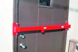 Photo 1 of Equipment Lock JODL Steel Job Site Door Lock - Universal Theft Protection Door Security Lock Bar