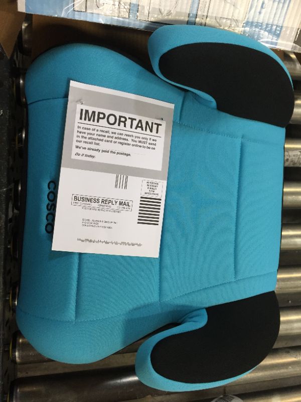 Photo 2 of Cosco Topside Backless Booster Car Seat, Turquoise