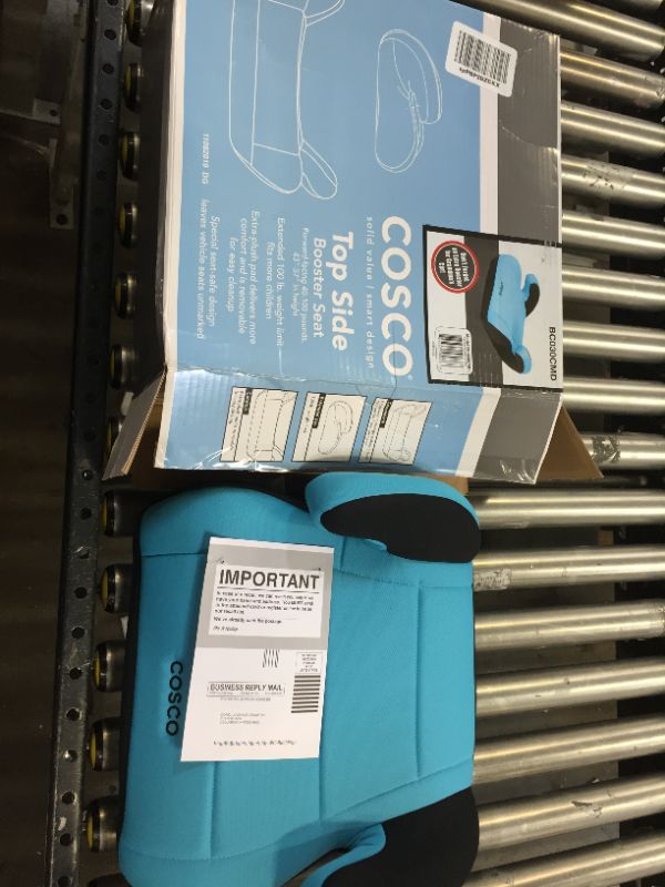 Photo 4 of Cosco Topside Backless Booster Car Seat, Turquoise