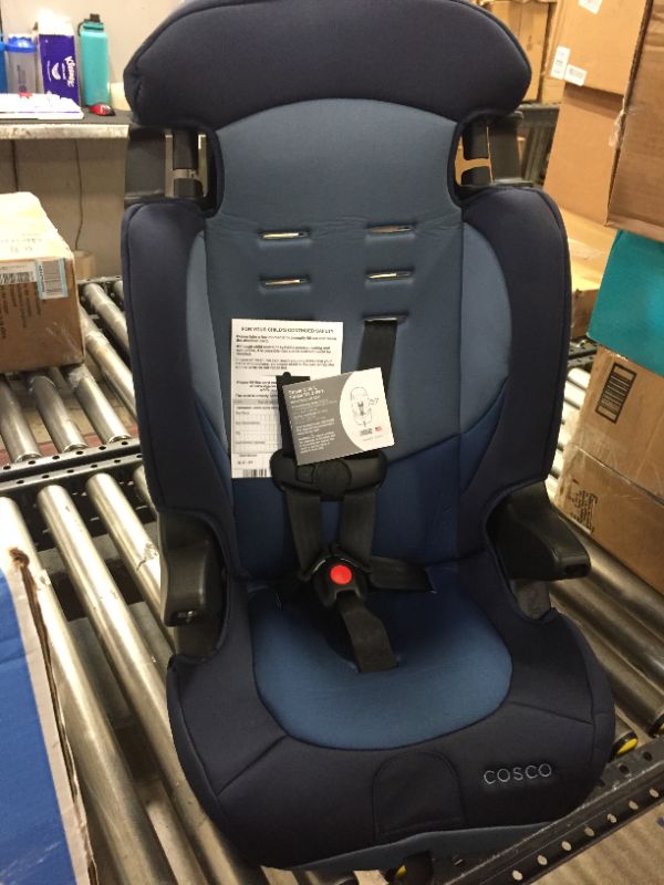 Photo 2 of Cosco Finale DX 2 in 1 Booster Car Seat Sport Blue