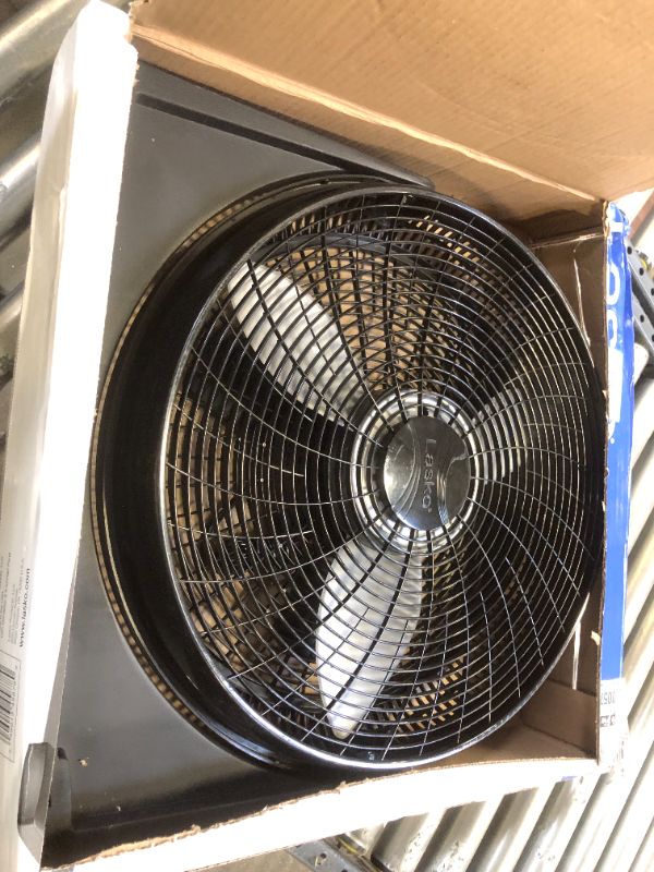 Photo 2 of 20 inch 3-Speed Air Circulator Floor Fan Fully Assembled Pivot Head Garage Shop
