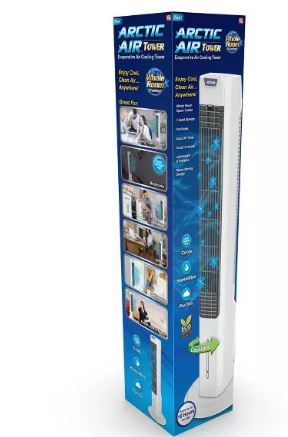 Photo 1 of As Seen on TV Arctic Air Tower Air Conditioner AATP-MC2 White
