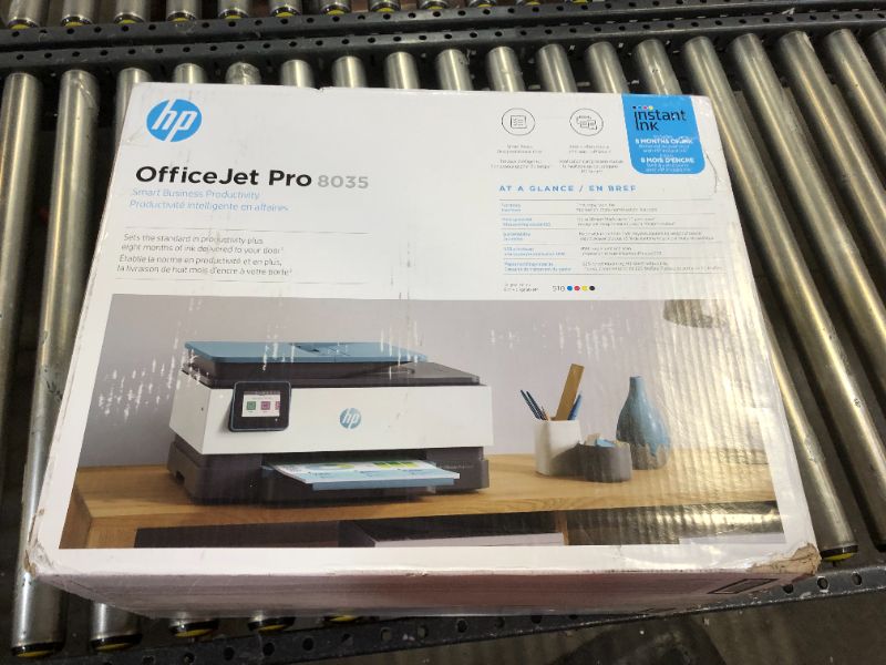 Photo 6 of HP - ENVY 6055 Wireless All-In-One Instant Ink-Ready Inkjet Printer - White
