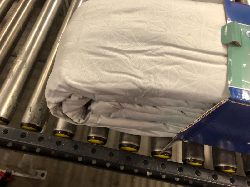 Photo 1 of 48"x72" Clean Comfort Weighted Blanket with Removable Cover - Sealy
