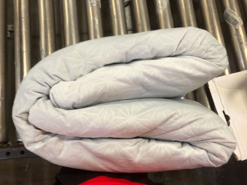 Photo 1 of 48"x72" Clean Comfort Weighted Blanket with Removable Cover - Sealy