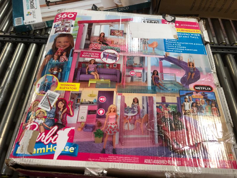 Photo 1 of Barbie Dreamhouse Dollhouse with Wheelchair Accessible Elevator