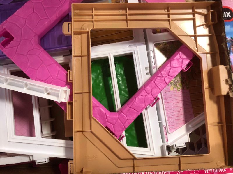 Photo 1 of Barbie Dreamhouse Dollhouse with Wheelchair Accessible Elevator