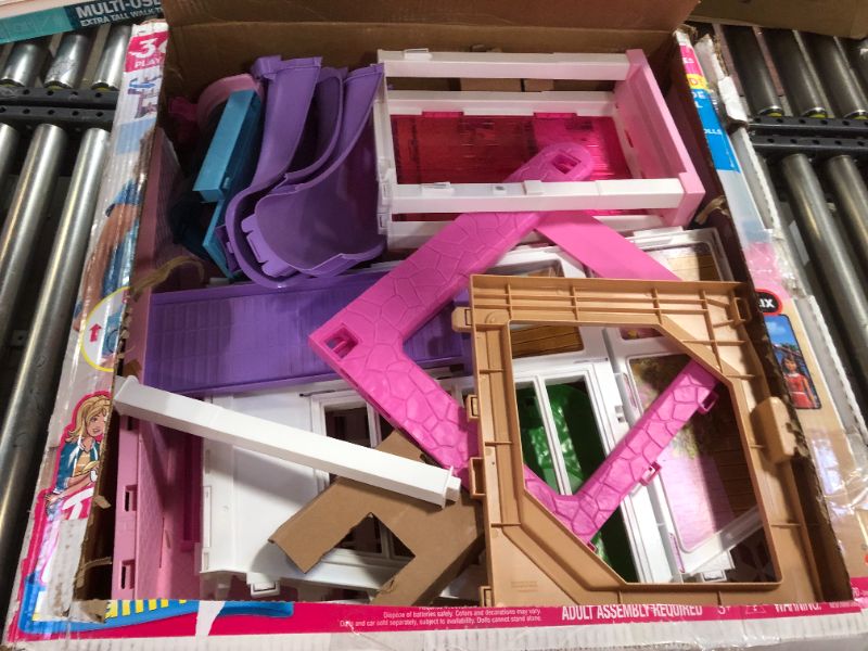 Photo 1 of Barbie Dreamhouse Dollhouse with Wheelchair Accessible Elevator