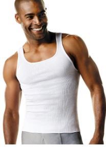 Photo 1 of Hanes Men's Tagless Cotton Tank Undershirt – Multiple Colors (White, Black/Grey)
SIZE MEDIUM 