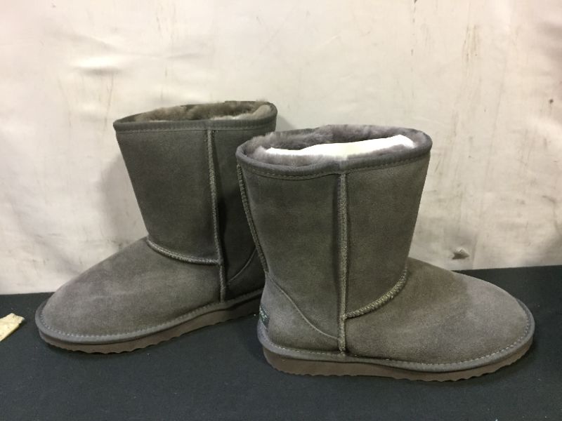 Photo 2 of Aus Wooli Australia Water Resistant Unisex Genuine Au Sheepskin Mid Calf Boots Size 8 