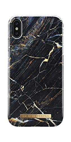 Photo 1 of 2 PACK IDEAL of SWEDEN Mobile Phone Case for iPhone Xs Max (Microfiber Lining, Qi Wireless Charger Compatible) (Port Laurent Marble)