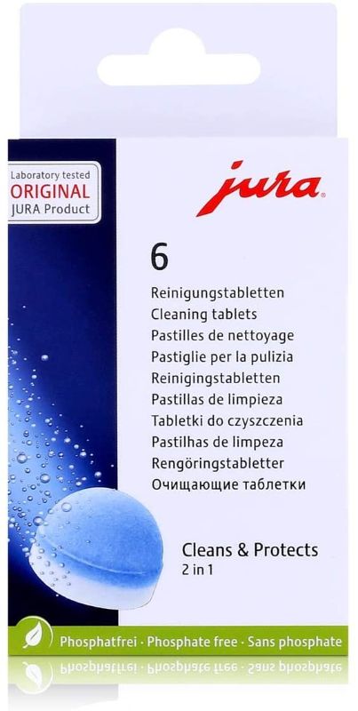 Photo 2 of 3 PACK JURA 2-phase cleaning tablets BB 12 30 2021