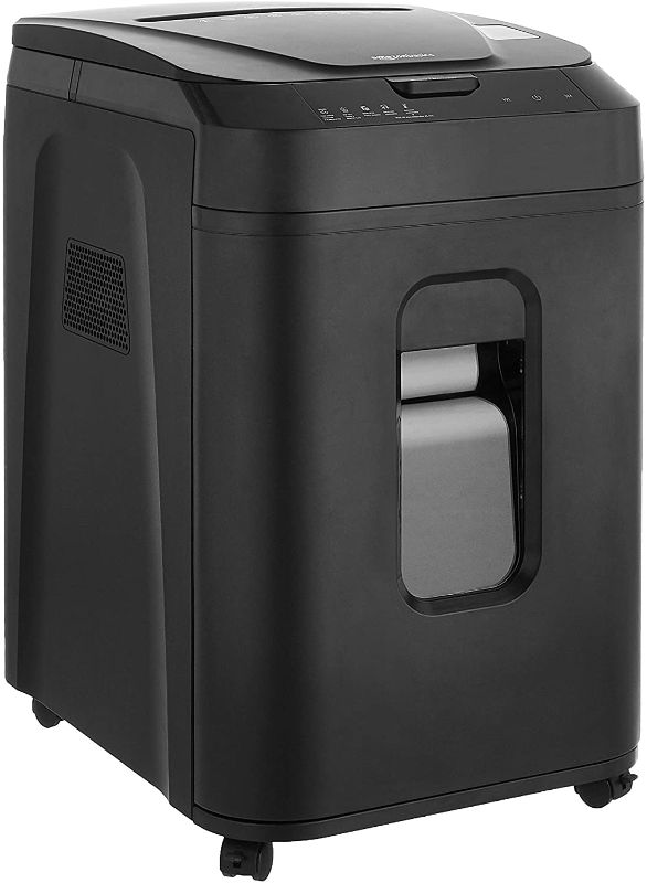 Photo 1 of Amazon Basics 150-Sheet Autofeed Micro-Cut Paper Shredder
