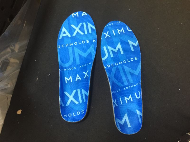 Photo 2 of Powerstep Maximum Orthotic Insoles Men's 7-7.5
