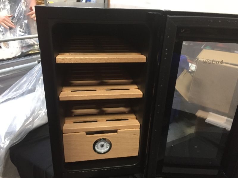 Photo 4 of Electronic Cooler Humidor,150 capacity, with Spanish Cedar Wood Shelves
