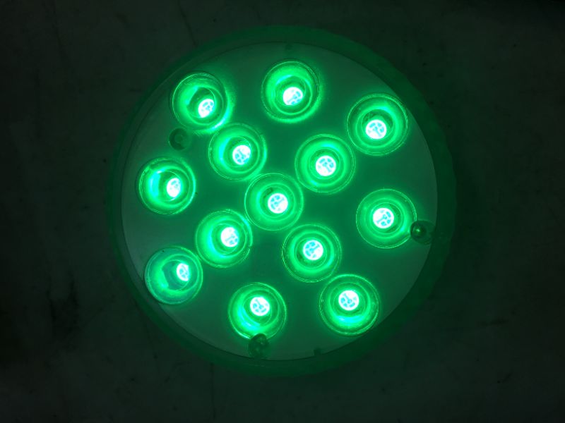Photo 1 of Airpirich Submersible LED Lights with RF Remote Control, 2.76” Waterproof Pond Light with Suction Cups and Magnets, 16 Colors Pool Lights for Pond Party Garden Halloween Decorations. (10-Pack)
