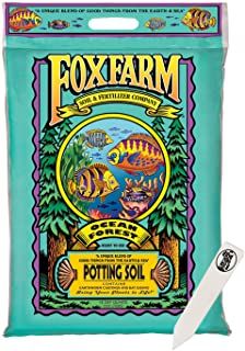 Photo 1 of FoxFarm Ocean Forest Potting Soil Mix Indoor Outdoor for Garden and Plants | Plant Fertilizer | 12 Quart + THCity