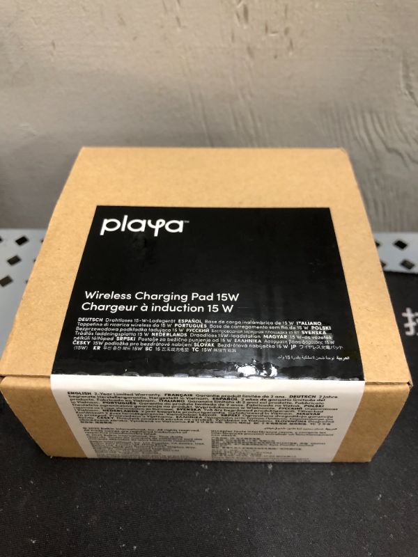 Photo 2 of PLAYA WIRELESS CHARGER 15W BY PLAYA