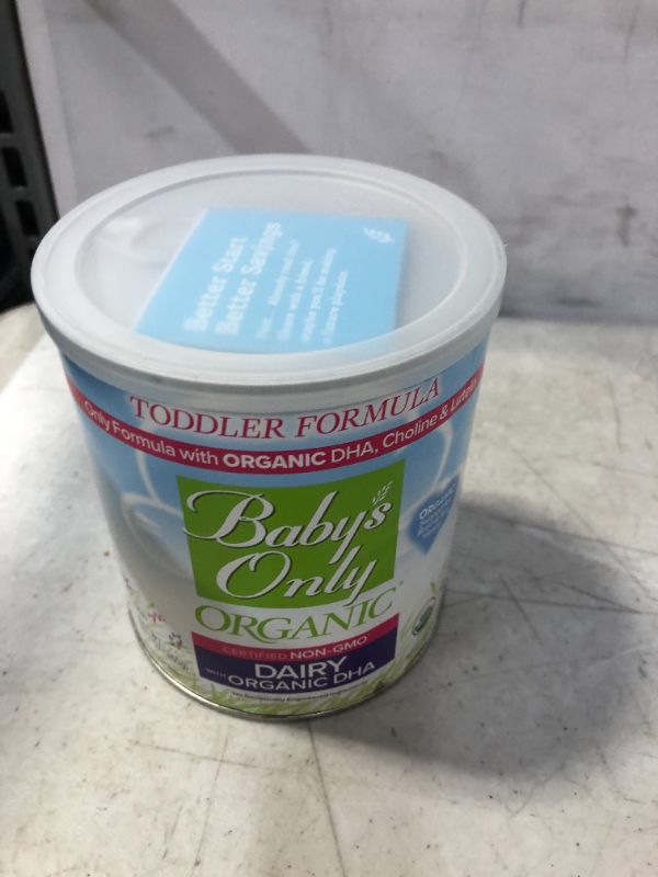 Photo 2 of Babys Only Organic Toddler Formula - Organic - Dairy - DHA and ARA - 12.7 oz