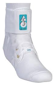 Photo 1 of MED SPEC ASO ANKLE STABILIZER WHITE MEDIUM