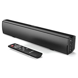 Photo 1 of Majority Bowfell Small Sound Bar for TV with Bluetooth, RCA, USB, Opt, AUX Connection, Mini Sound/Audio System for TV Speakers/Home Theater, Gaming, Projectors, 50 watt, 15 inch