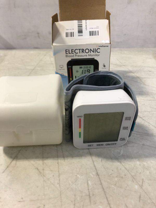 Photo 1 of INTELLISENSE ELECTRONIC BLOOD PRESSURE MONITOR